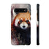 Red Panda in Watercolor - Impact Resistant Phone Case Samsung Galaxy S10 Matte